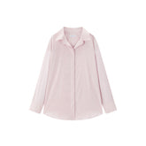 Women's Cupro-Cotton Slim Long-Sleeve Shirt